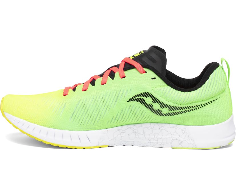 Buty do Biegania Saucony Fastwitch 9 Męskie Żółte Zielone | Polska RQ7-02320V6