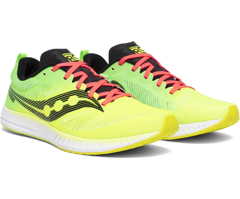 Buty do Biegania Saucony Fastwitch 9 Męskie Żółte Zielone | Polska RQ7-02320V6