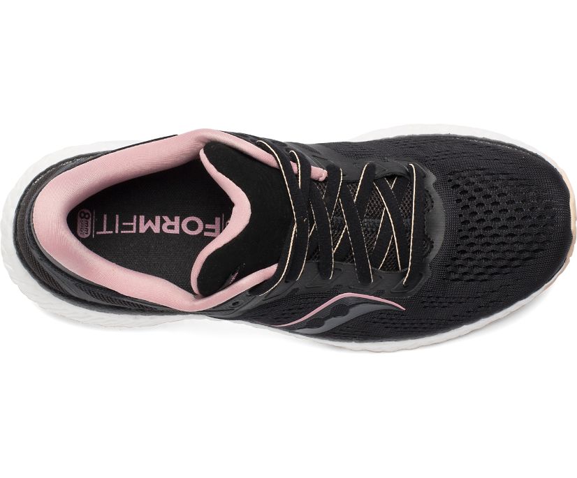 Buty do Biegania Saucony Hurricane 23 Damskie Czarne Różowe | Polska FJ7-26002G1