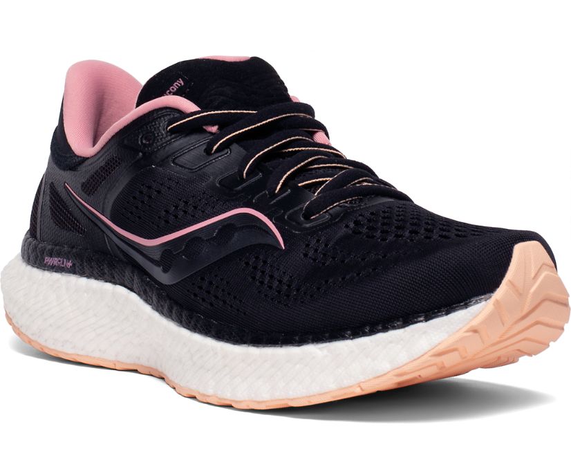 Buty do Biegania Saucony Hurricane 23 Damskie Czarne Różowe | Polska FJ7-26002G1