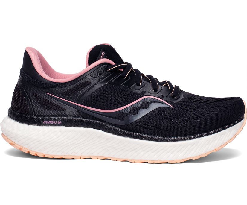 Buty do Biegania Saucony Hurricane 23 Damskie Czarne Różowe | Polska FJ7-26002G1