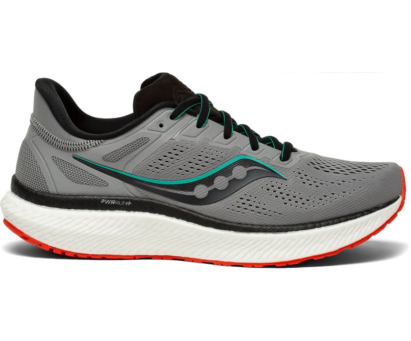 Buty do Biegania Saucony Hurricane 23 Męskie Szare Czerwone | Polska WX1-95499D5