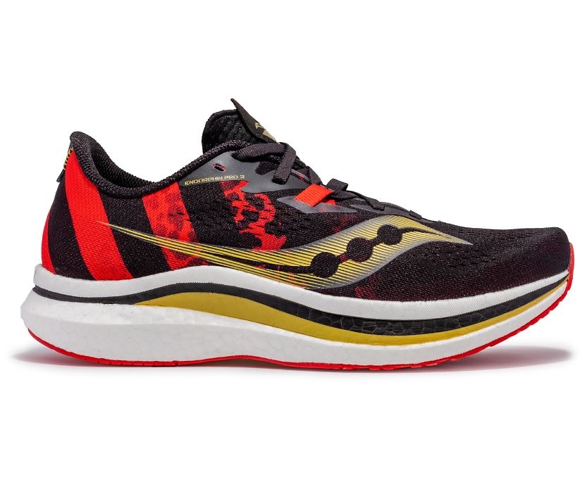 Buty do Biegania Saucony Kellen Endorphin Pro 2 Damskie Czarne Czerwone | Polska ZC6-89058T2