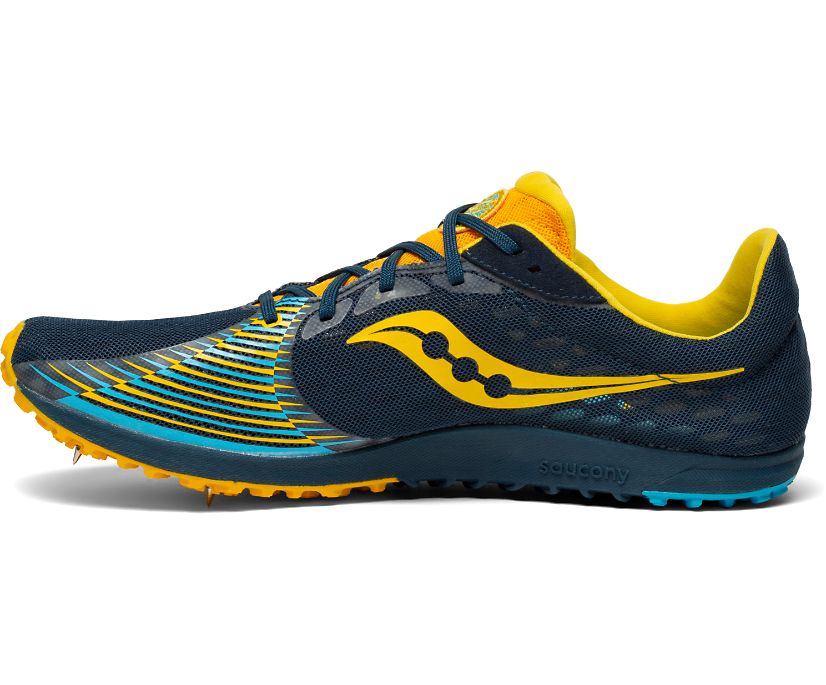 Buty do Biegania Saucony Kilkenny XC9 Flat Męskie Fioletowe Żółte | Polska EB6-53375U2
