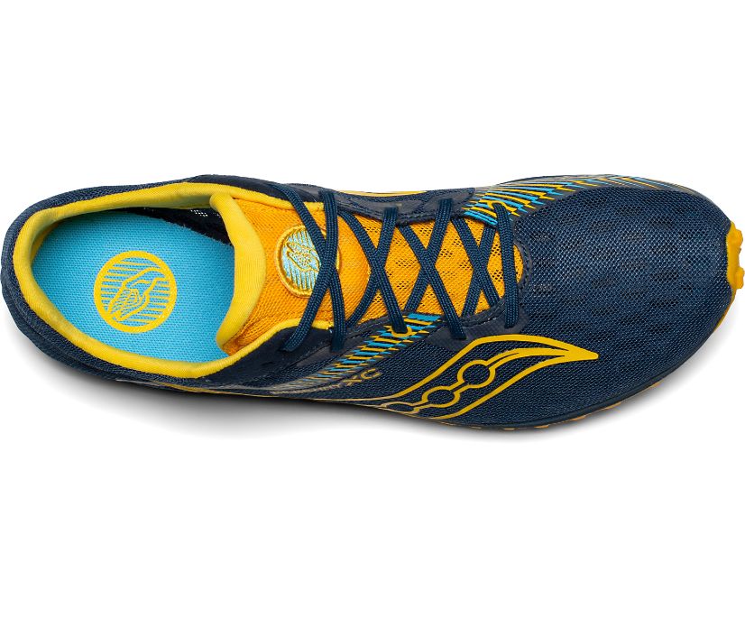 Buty do Biegania Saucony Kilkenny XC9 Flat Męskie Fioletowe Żółte | Polska EB6-53375U2