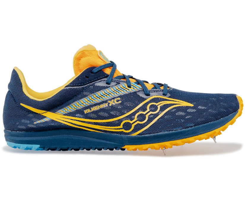 Buty do Biegania Saucony Kilkenny XC9 Flat Męskie Fioletowe Żółte | Polska EB6-53375U2