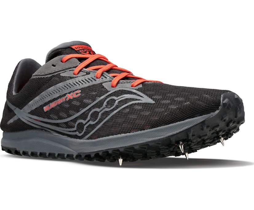 Buty do Biegania Saucony Kilkenny XC9 Spike Damskie Czarne Szare | Polska ZZ0-18781E5