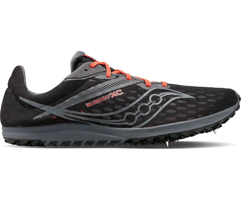 Buty do Biegania Saucony Kilkenny XC9 Spike Damskie Czarne Szare | Polska ZZ0-18781E5