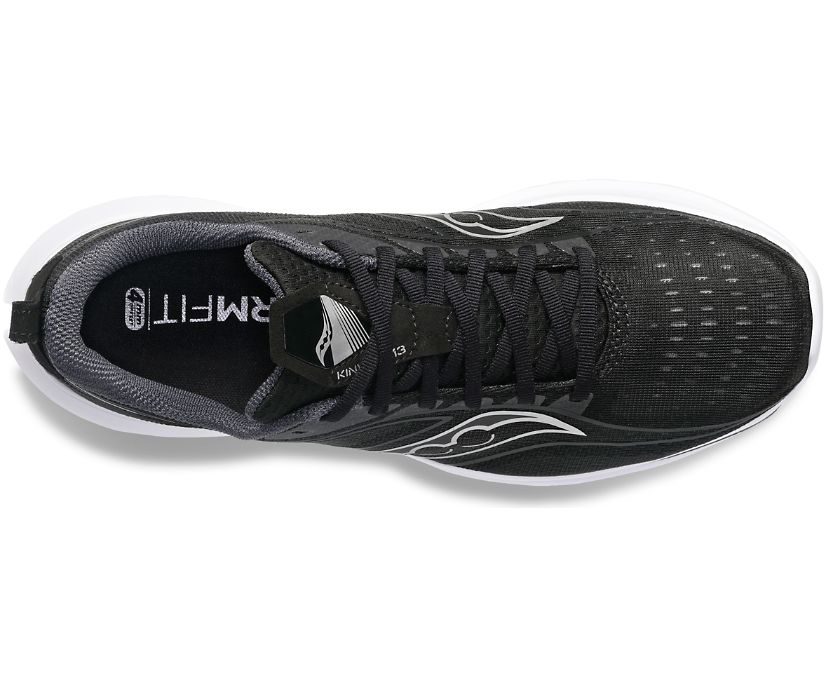 Buty do Biegania Saucony Kinvara 13 Wide Damskie Czarne Srebrne | Polska JJ1-29712V0