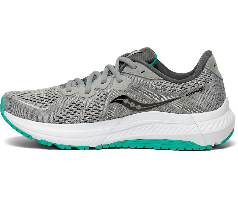 Buty do Biegania Saucony Omni 20 Wide Damskie Szare Zielone | Polska OZ8-74887I9