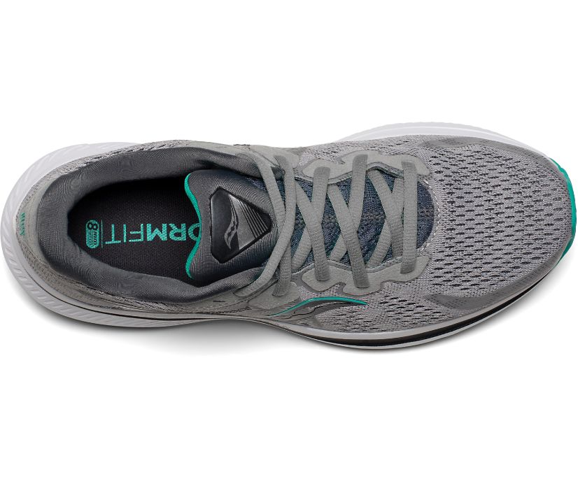 Buty do Biegania Saucony Omni 20 Wide Damskie Szare Zielone | Polska OZ8-74887I9