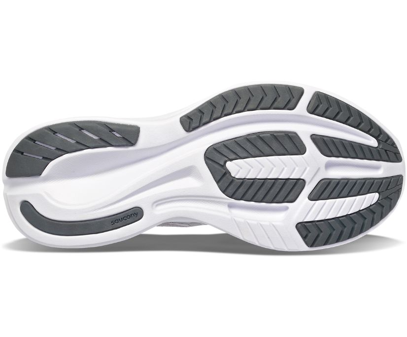 Buty do Biegania Saucony Ride 15 Wide Damskie Szare Bordowe | Polska PK7-78157R3