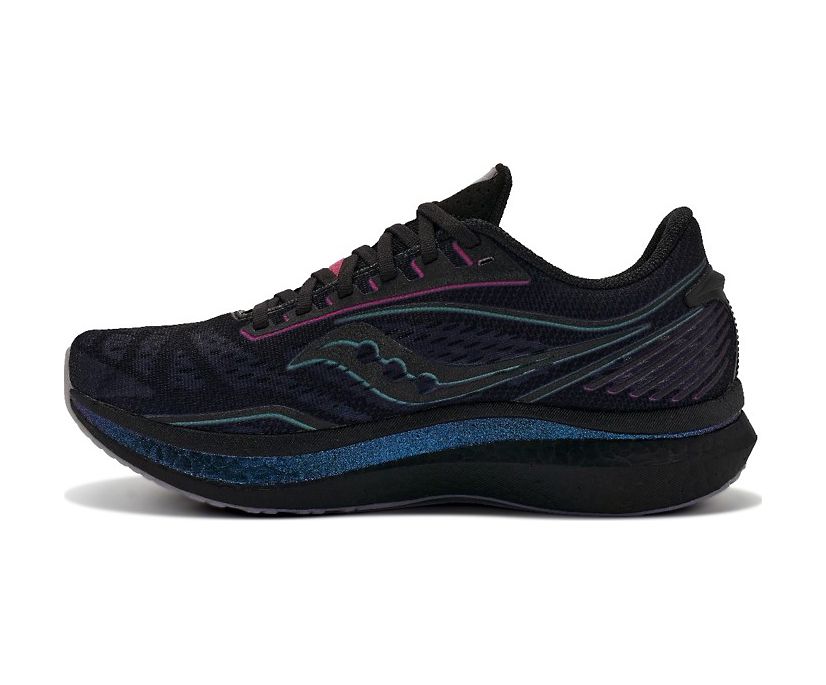 Buty do Biegania Saucony Shanghai Endorphin Speed Damskie Czarne Fioletowe | Polska IH6-21992M3