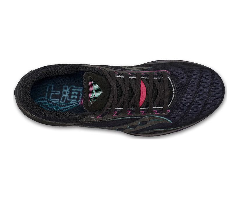 Buty do Biegania Saucony Shanghai Endorphin Speed Damskie Czarne Fioletowe | Polska IH6-21992M3