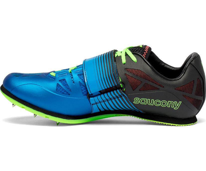 Buty do Biegania Saucony Soarin J 2 Męskie Niebieskie Zielone | Polska CX1-16331J1