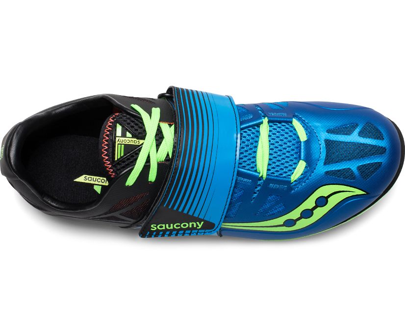 Buty do Biegania Saucony Soarin J 2 Męskie Niebieskie Zielone | Polska CX1-16331J1