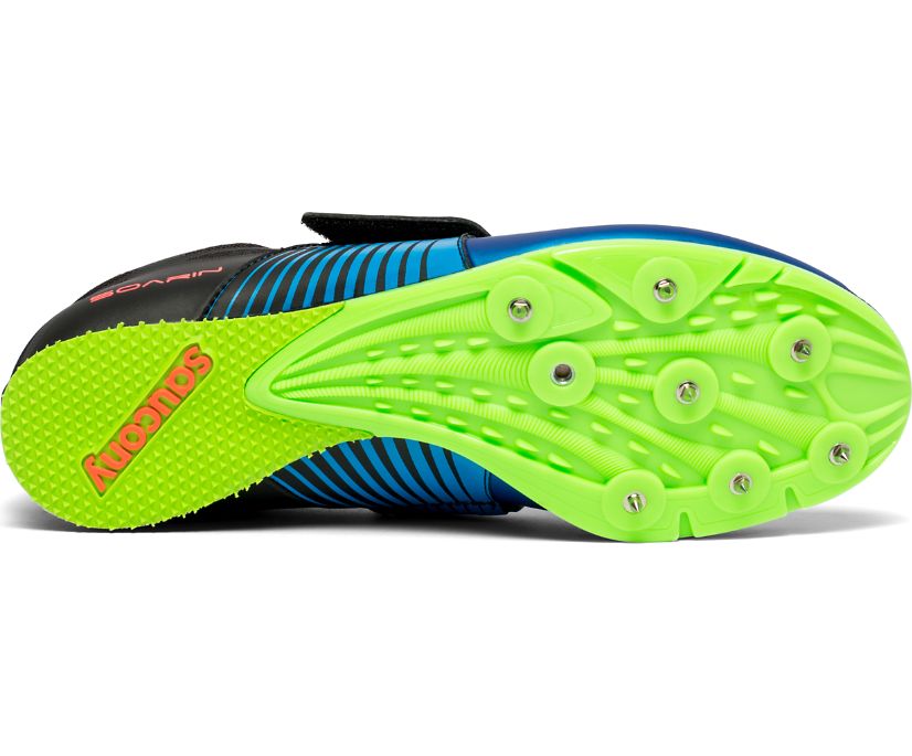Buty do Biegania Saucony Soarin J 2 Męskie Niebieskie Zielone | Polska CX1-16331J1