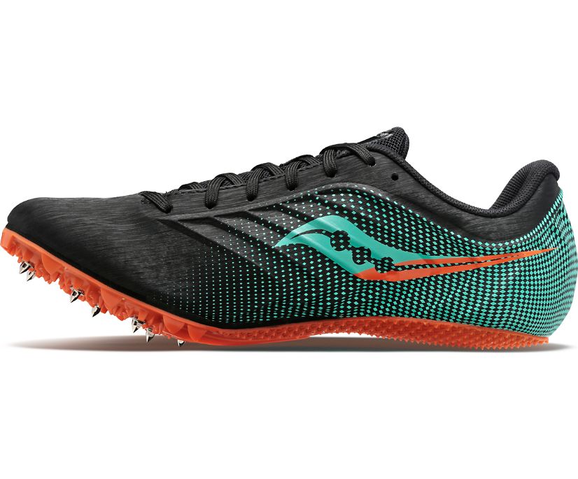 Buty do Biegania Saucony Spitfire 5 Męskie Czarne Mięta | Polska CV1-03870I1