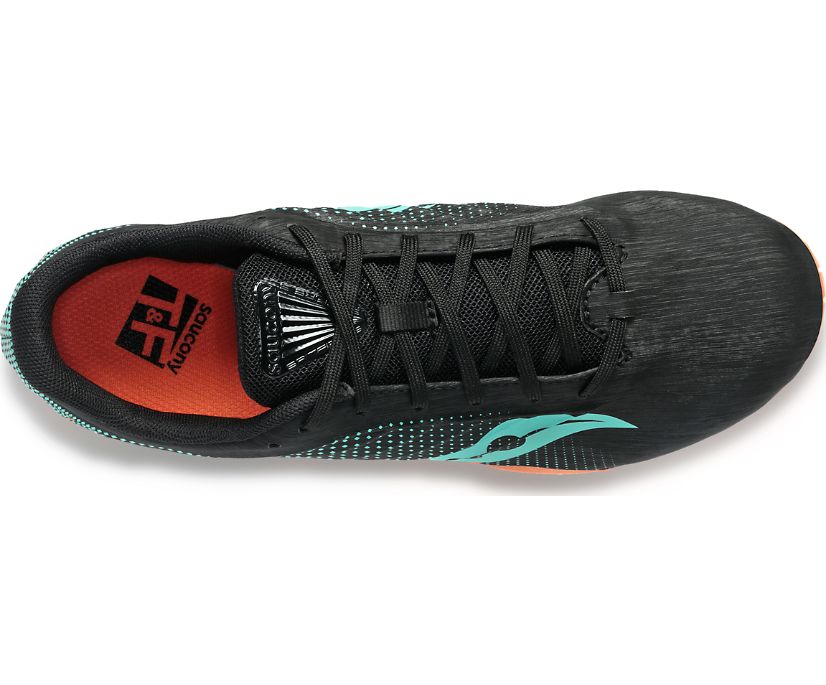 Buty do Biegania Saucony Spitfire 5 Męskie Czarne Mięta | Polska CV1-03870I1