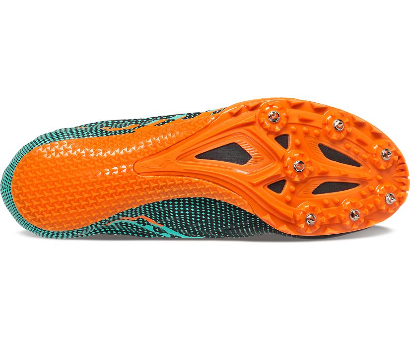 Buty do Biegania Saucony Spitfire 5 Męskie Czarne Mięta | Polska CV1-03870I1