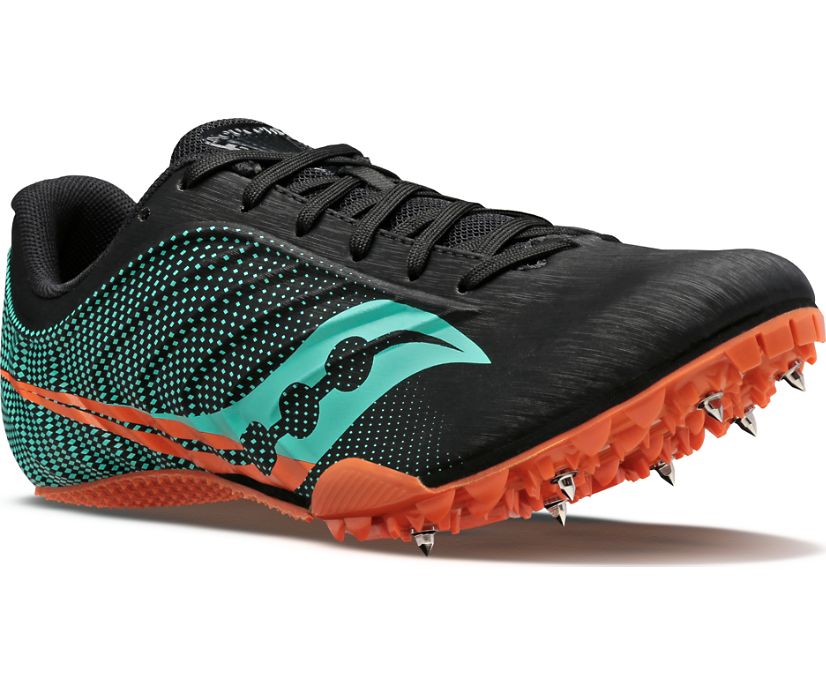 Buty do Biegania Saucony Spitfire 5 Męskie Czarne Mięta | Polska CV1-03870I1