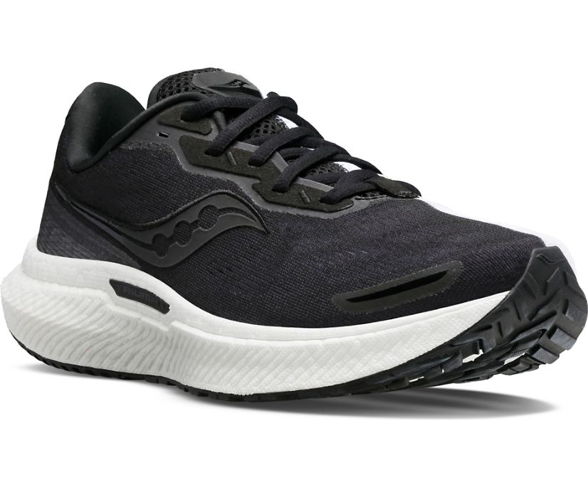 Buty do Biegania Saucony Triumph 19 Reflexion Damskie Czarne | Polska UW6-51165O3