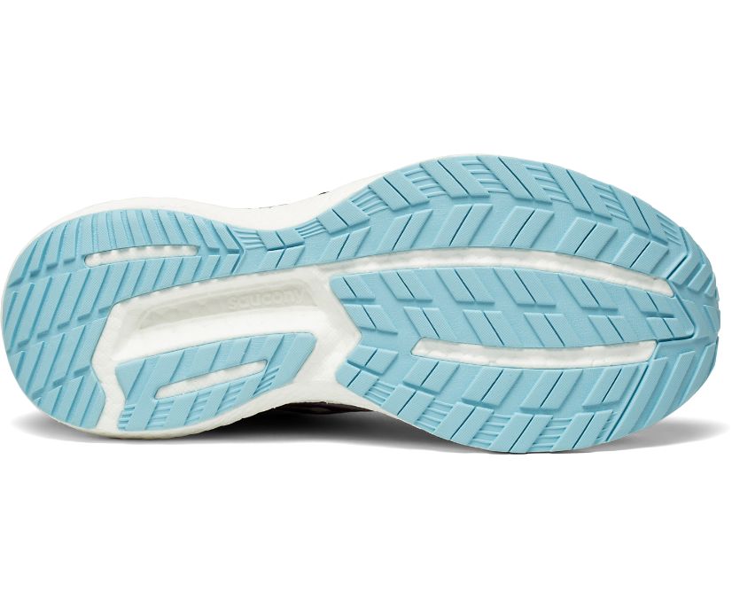 Buty do Biegania Saucony Triumph 19 Wide Damskie Szare Głęboka Niebieskie | Polska OB7-55775V9