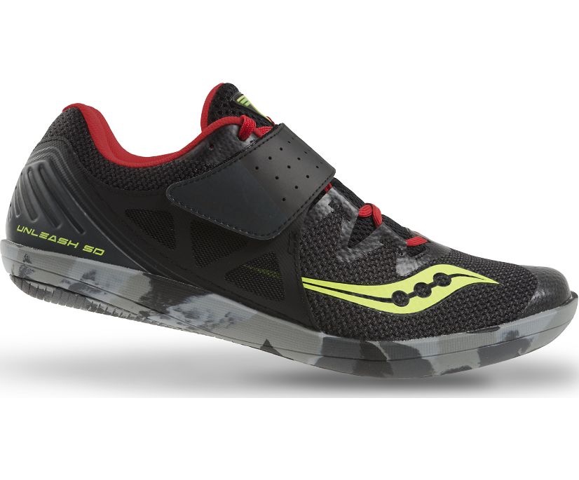 Buty do Biegania Saucony Unleash SD 2 Męskie Czarne Czerwone | Polska NY2-44114G7