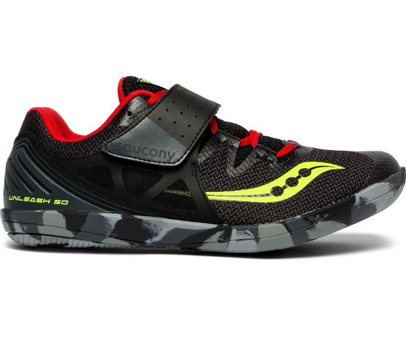 Buty do Biegania Saucony Unleash SD 2 Męskie Czarne Czerwone | Polska NY2-44114G7