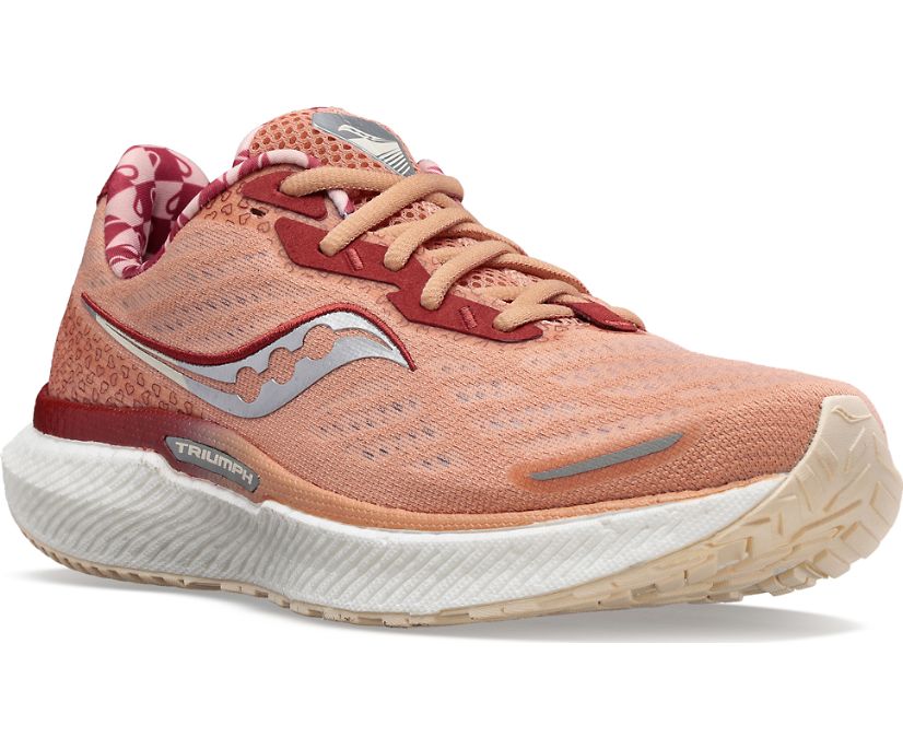 Buty do Chodzenia Saucony Bottomless Love Triumph 19 Damskie Koralowe | Polska PZ6-71777I2