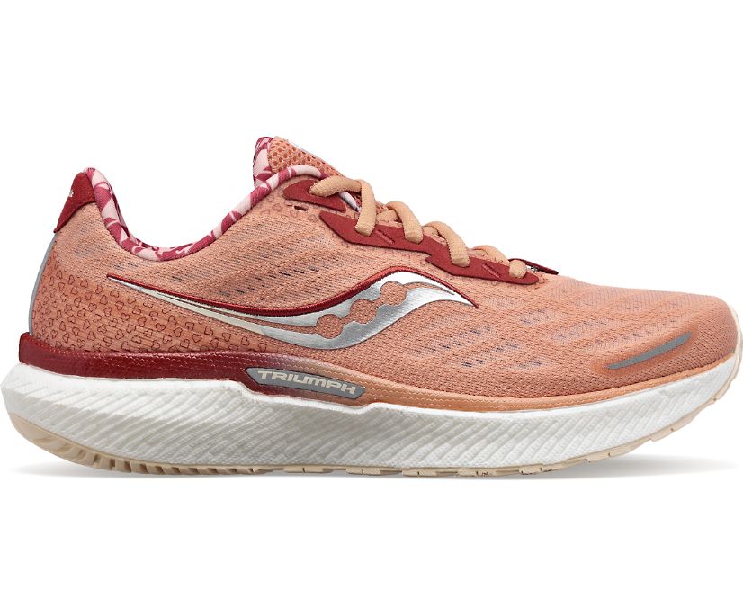 Buty do Chodzenia Saucony Bottomless Love Triumph 19 Damskie Koralowe | Polska PZ6-71777I2