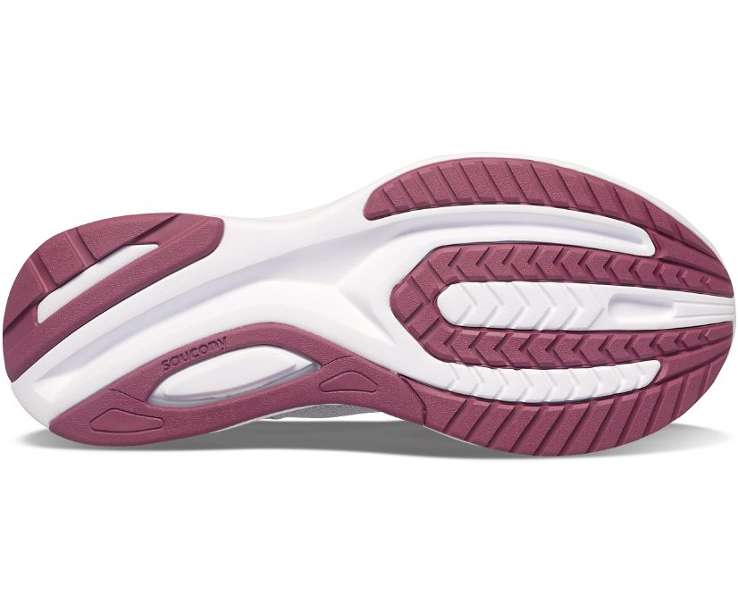 Buty do Chodzenia Saucony Guide 15 Damskie Szare Bordowe | Polska IJ7-56645B6