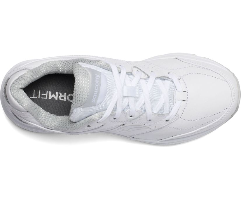 Buty do Chodzenia Saucony Integrity Walker 3 Narrow Damskie Białe | Polska QJ0-34853A5