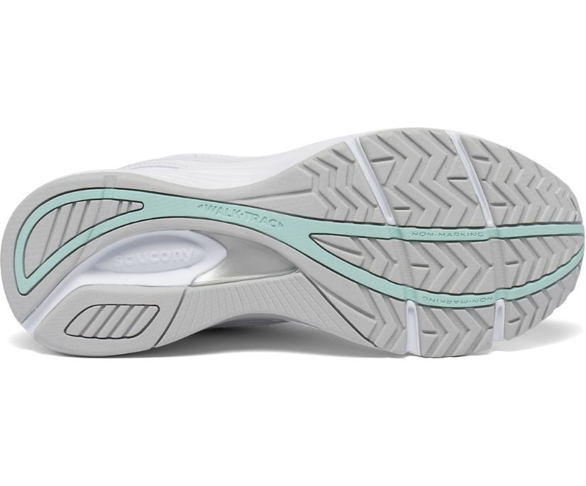 Buty do Chodzenia Saucony Integrity Walker 3 Narrow Damskie Białe | Polska QJ0-34853A5