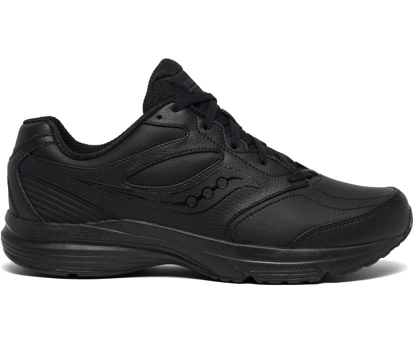 Buty do Chodzenia Saucony Integrity Walker 3 Wide Męskie Czarne | Polska DM3-75797M6