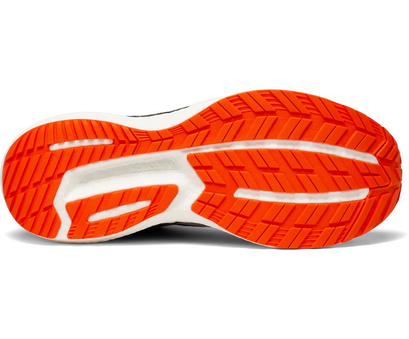 Buty do Chodzenia Saucony Triumph 19 Wide Męskie Szare Czerwone | Polska DE1-55575V4
