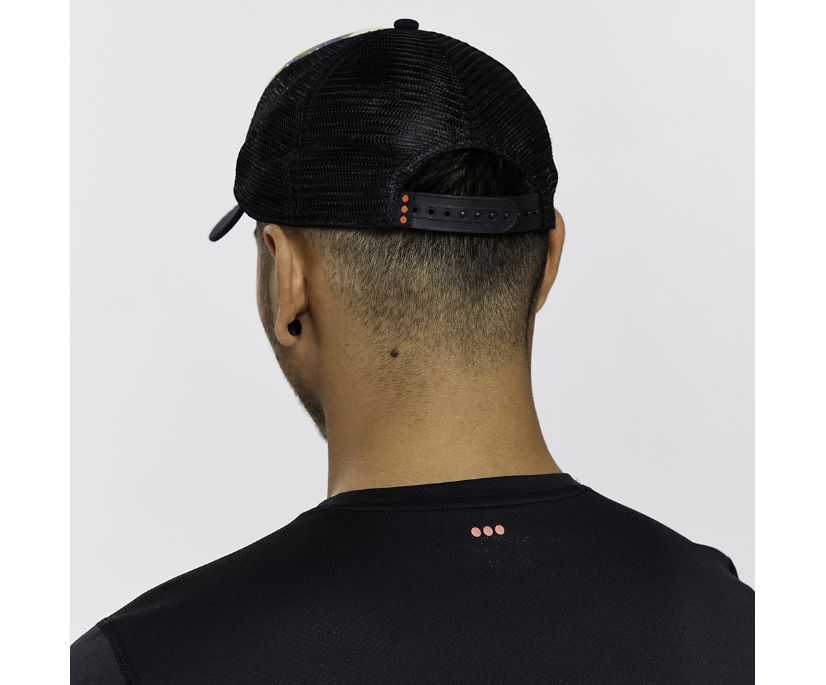 Kapelusz Saucony Foamie Trucker Hat Męskie Czarne | Polska BL3-68306E6