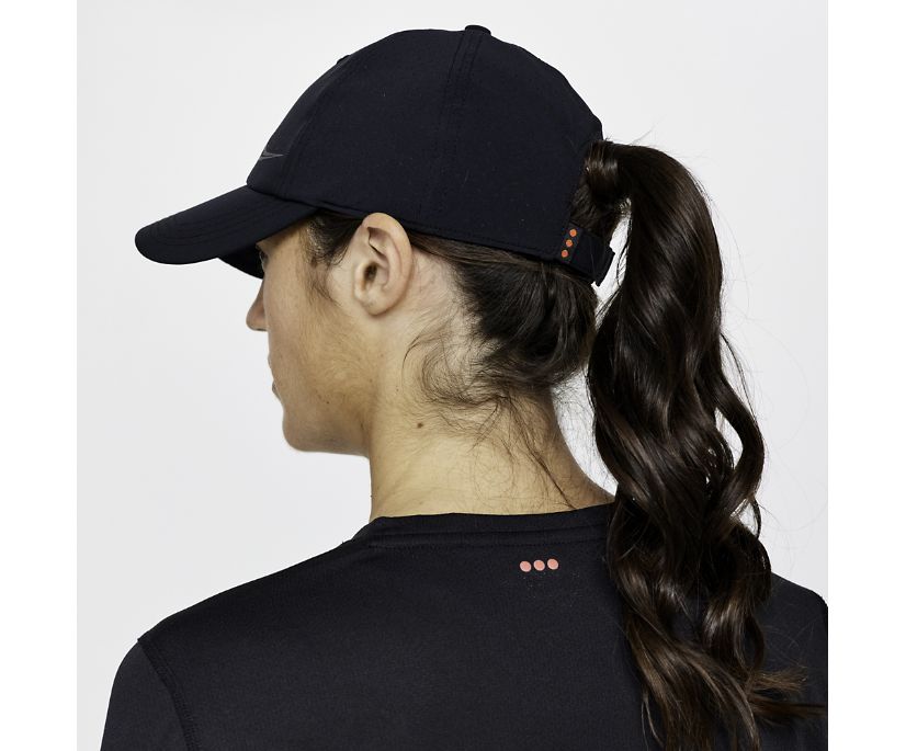 Kapelusz Saucony Outpace Petite Hat Męskie Czarne | Polska GI0-12841H1
