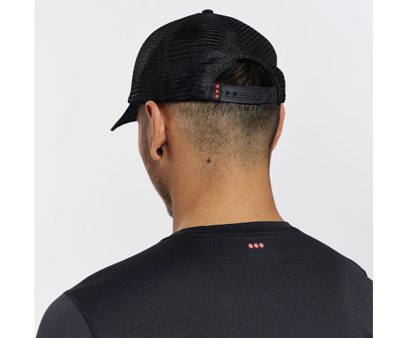 Kapelusz Saucony Trucker Hat Męskie Czarne | Polska JZ2-47764R7