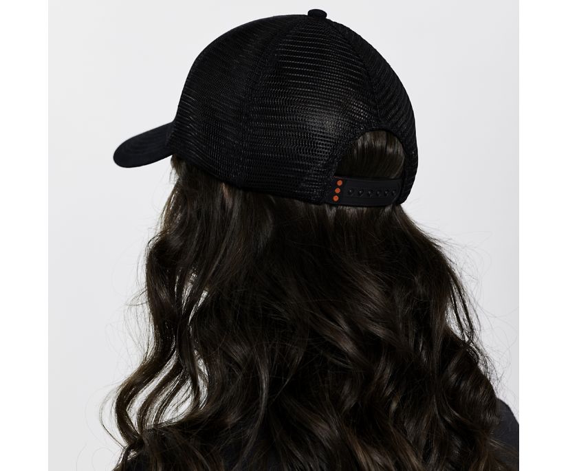 Kapelusz Saucony Trucker Hat Męskie Czarne | Polska JZ2-47764R7