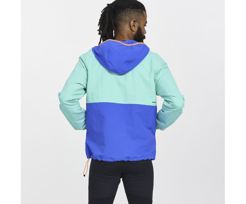 Kurtki Saucony Track Anorak Męskie Mięta | Polska VJ3-94379C0