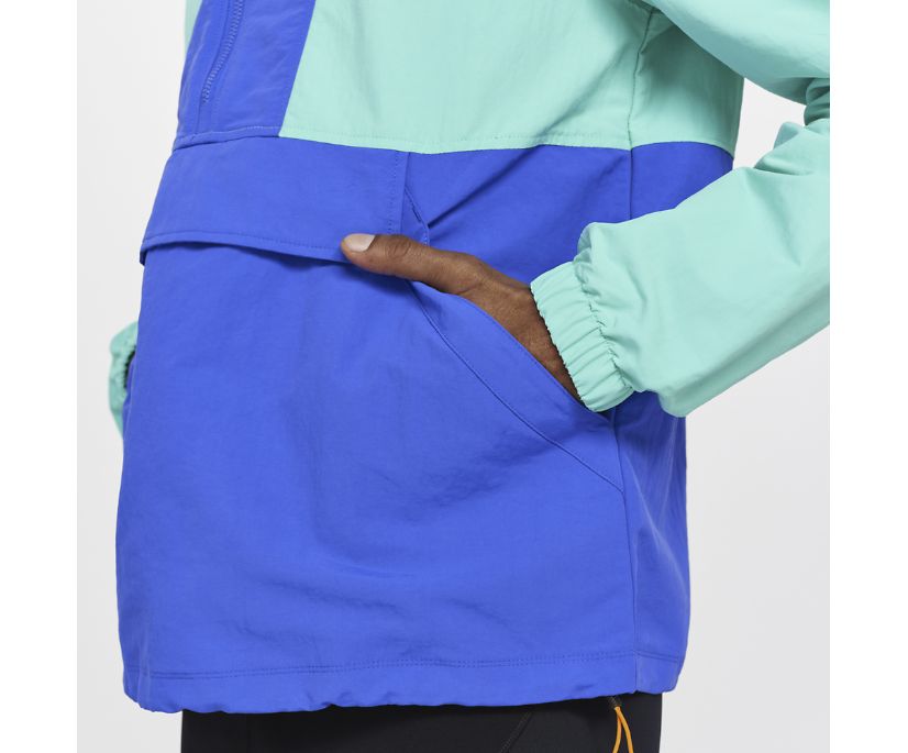 Kurtki Saucony Track Anorak Męskie Mięta | Polska VJ3-94379C0
