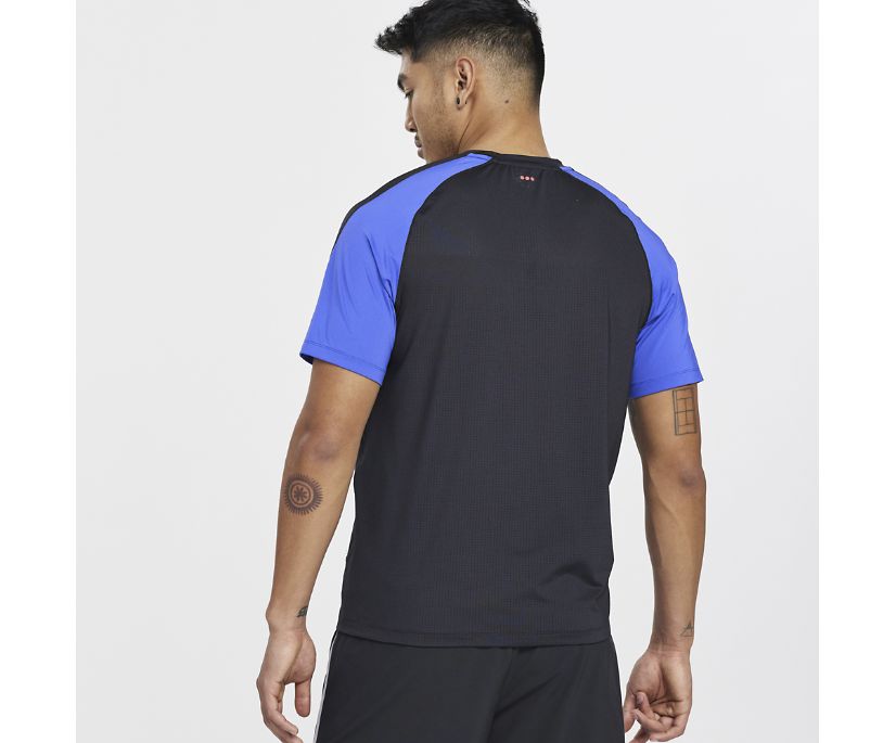 Najfatalniejszy Saucony Dash Short Sleeve Męskie Czarne | Polska AN6-63946V4