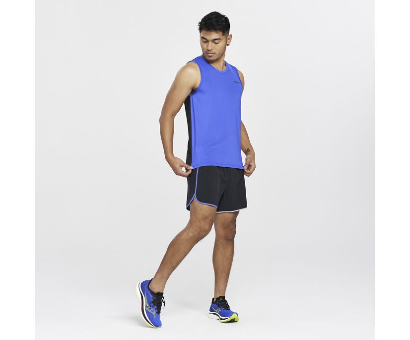 Najfatalniejszy Saucony Dash Tank Męskie Niebieskie | Polska YA5-41684V1