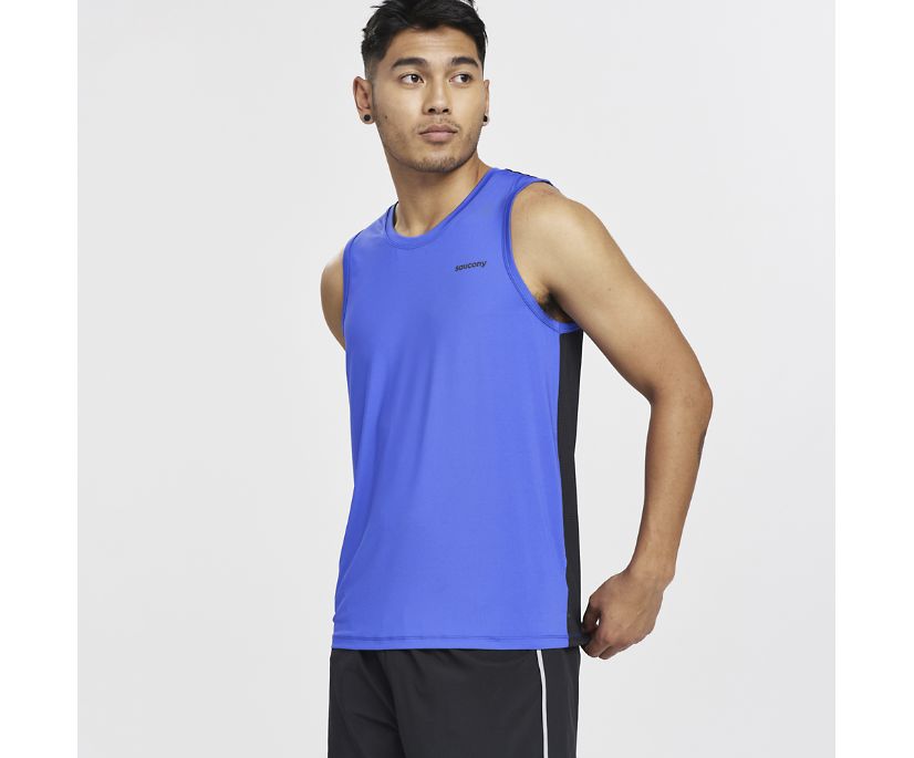 Najfatalniejszy Saucony Dash Tank Męskie Niebieskie | Polska YA5-41684V1