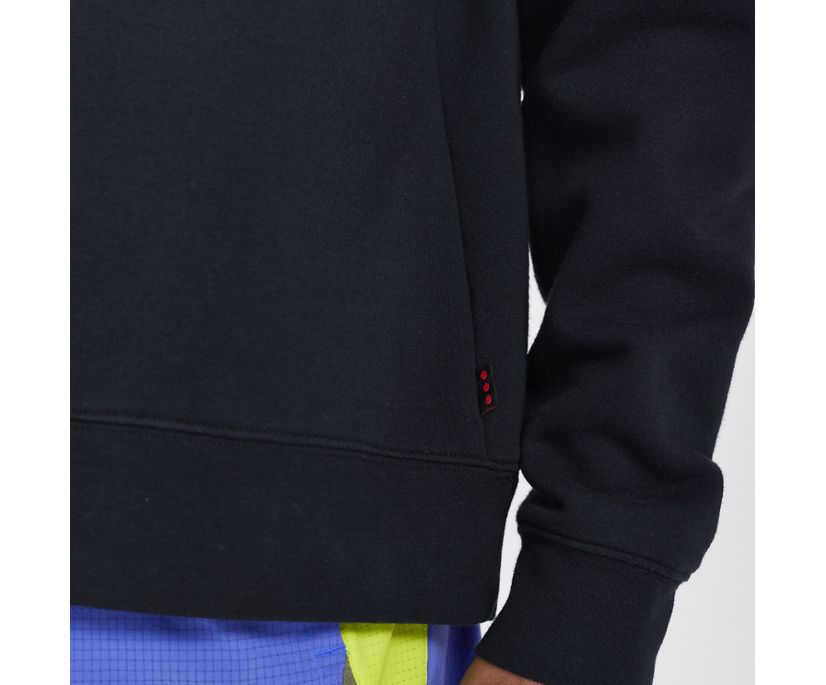 Najfatalniejszy Saucony Rested Crewneck Męskie Czarne | Polska NV2-23152V8