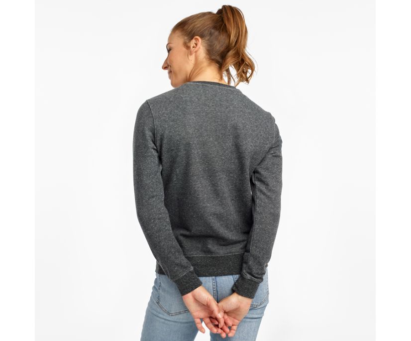 Najfatalniejszy Saucony Rested Crewneck Damskie Czarne | Polska QB6-60086A6