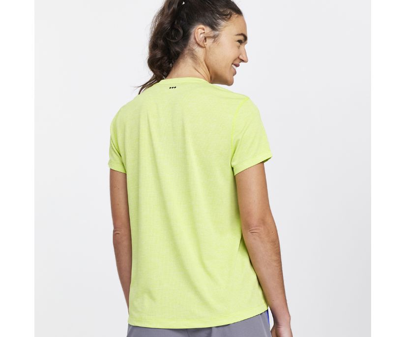 Najfatalniejszy Saucony Stopwatch Graphic Short Sleeve Damskie Głęboka Zielone | Polska HZ9-92549F7
