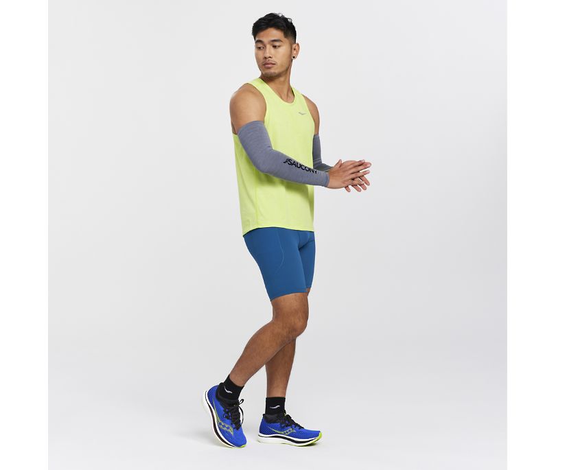 Najfatalniejszy Saucony Stopwatch Singlet Męskie Głęboka Zielone | Polska YO5-09690V6