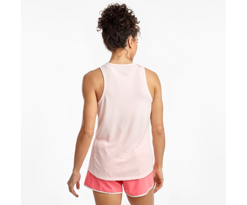 Najfatalniejszy Saucony Stopwatch Singlet Damskie Różowe | Polska ML8-24702H9